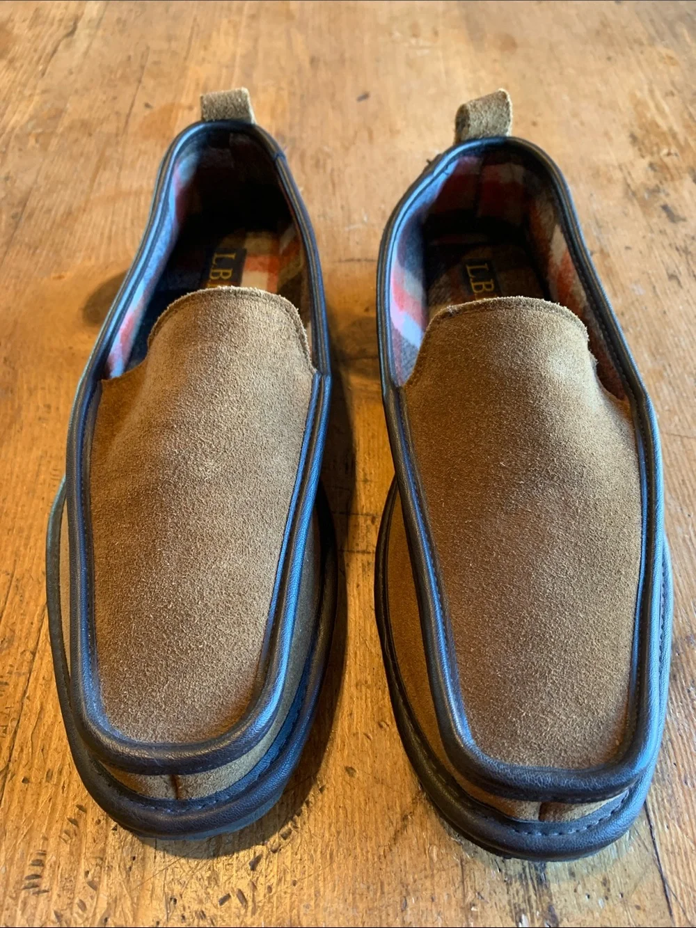 L.B. Evans soft suede